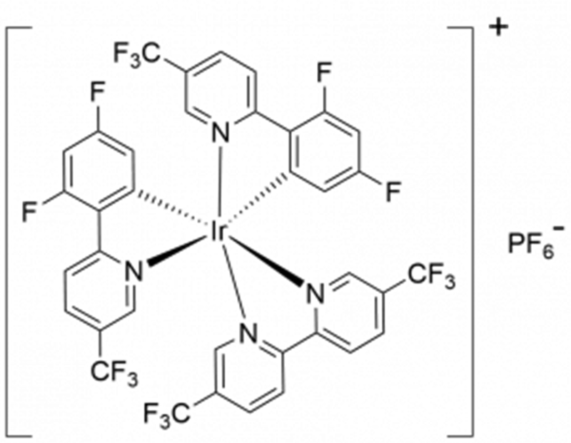  [Ir (dF (CF3) ppy)2(5, 5 DCF)3Bpy)] PF6      CAS NO.:	1973375-72-2