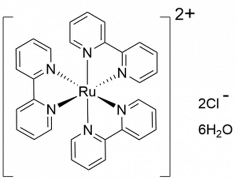 [Ru (bpy)3] Cl2·6H2O    CAS NO.:	50525-27-4